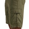 Lee Men's Extreme Motion Crossroad Cargo Short, Olive Night, 34
