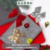 CHANJIF Christmas Tree Wreath Decoration Bowknot 36pcs Red Gold Silver