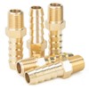 LTWFITTING Brass Barbed Fitting Coupler/Connector 1/8" Male BSPT x 5/16"(8mm)