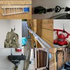 PYBTOOL Heavy Duty Steel Garage Hooks Utility Hooks Garage Storage