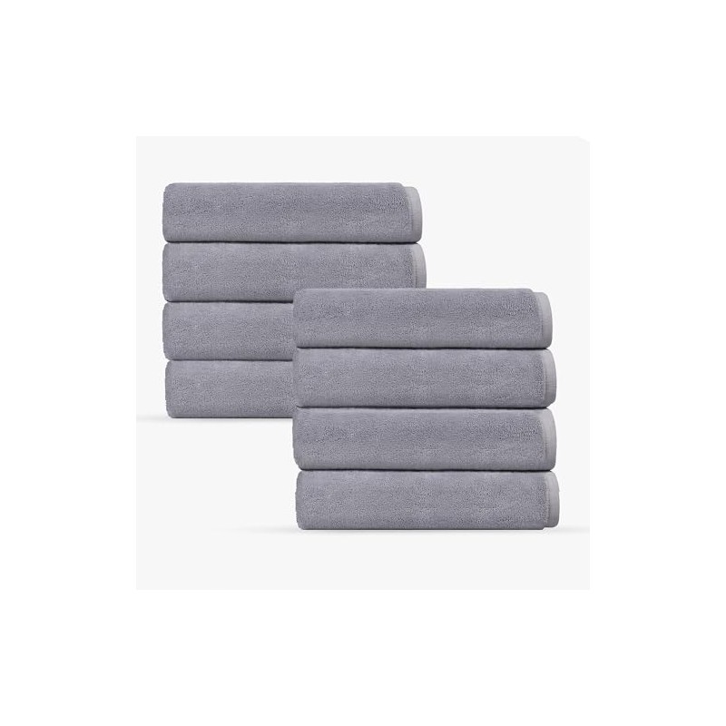DePera Puresoft 8 pcs Turkish Hand Towels Set