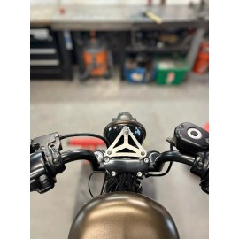 The Layoff shop Harley sportster headlight Bracket Mount Stainless Steel 1992-2022 Sportster 48