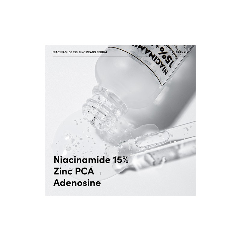 FRANKLY [FRANKLY]Niacinamide 15% Zinc Beads Serum 30ml