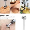 Forstner Drill Bit, 32mm Tungsten Steel Wood Boring Bit, Round