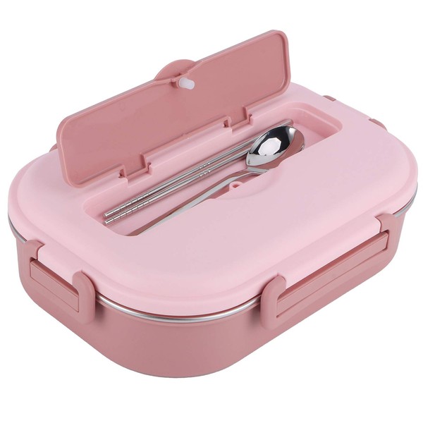 Caja Bento, Fiambrera de Acero Inoxidable 304, Caja Bento con