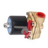 Solenoid Valve Brass Electric 2 Way 1/2in Normally Closed for