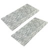 WESTEND CHOICE 2 Pack Extra Wide Headbands 11cm Stretchy Hair