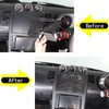 METYOUCAR Soft Carbon Fiber Sticker For Nissan 350Z 2003-2006 Interior