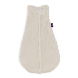 Liebmich Summer Sleeping Bag, Cotton Muslin, Beige, Size 70