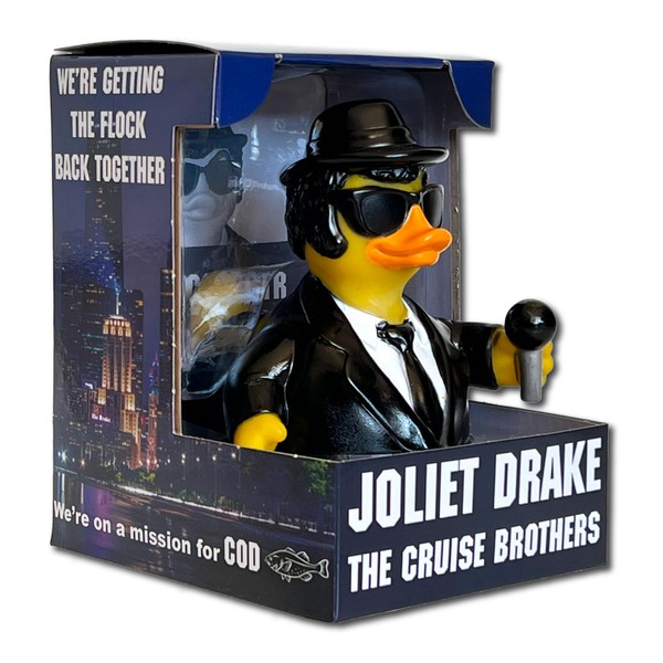 VERSAINSECT ks Floating Rubber Ducks - Collectible Bath Toy Gift for Kids & Adults of All Ages (Joliet Drake)