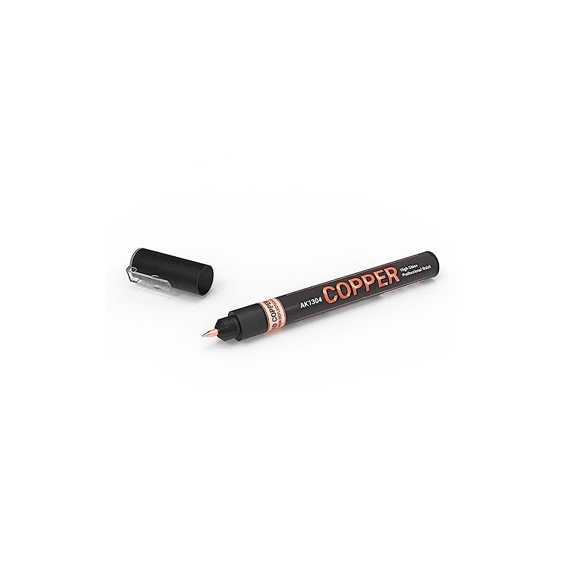 AK Interactive AK1304 Metallic Liquid Marker - Copper
