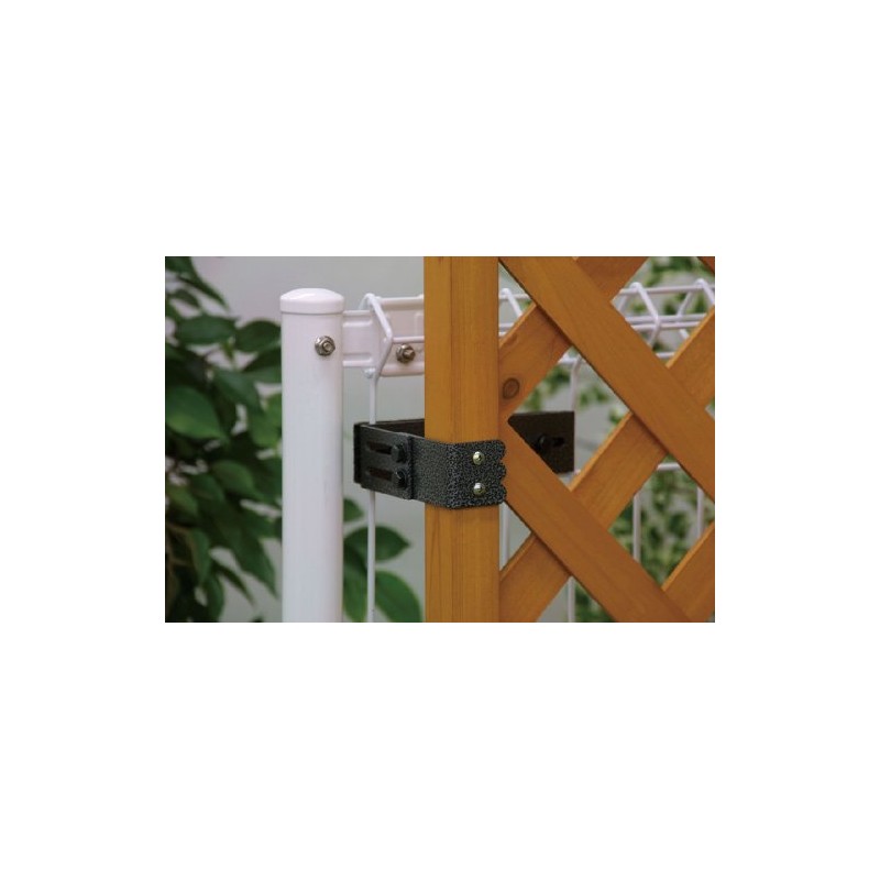 Takasho Lattice Fixing Hardware for Fence Mounting Ends (Pack of