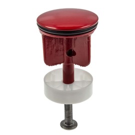 tecuro Excenter Plug Diameter 40 mm for 1 1/4 Inch Drain Valve - Red (RAL 3003)