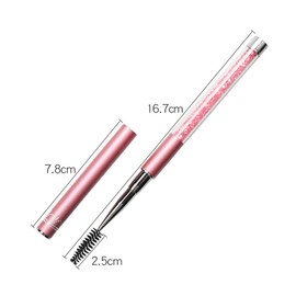 Screw Brush Eyebrow Screw Brush [1 Pink] Eyelash Applicator Brush Eyelash Cleaning Brush Makeup Applicator Brush Eyelashes Reusable, Soft, Easy to Carry