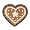 MIJOMA Set of 12 Gift Stickers Christmas Gingerbread Stickers Felt