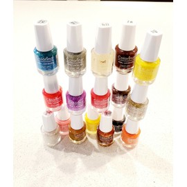 Colorina Fast Dry Nail Laquer Polish Assorted Colors 1/2 Fluid OZ 15ml 108 Piece