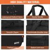 IBVIVIC DJ Cable File Bag with 6 Detachable Dividers High