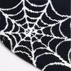 BAIMORE Y2K Gothic Spider Pattern Knitted Hat Winter Warm Acrylic