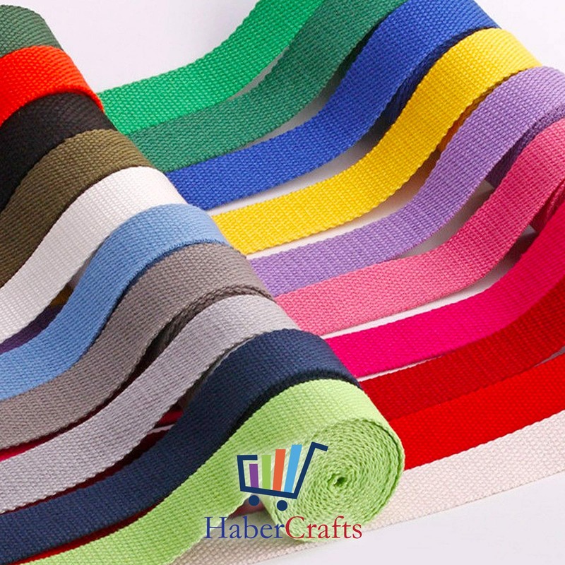 38mm Heavy Duty Webbing Belt Strap Upholstery Webbing Cotton Blend