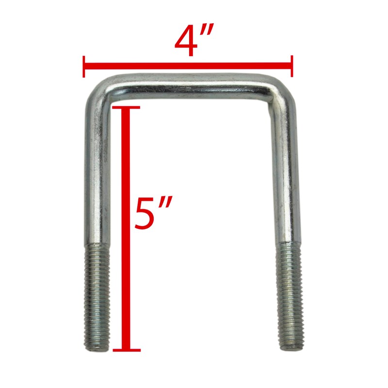 Extreme Max 3006.7087 12" Galvanized Swivel-Top Bunk Bracket with Hardware