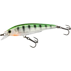 Yo-Zuri 3DR-X Suspending Jerkbait 80mm - 3.125 Inch - Ghost Perch, 3.125 inch - 3/8 oz