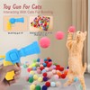 OundarM 100PCS 1.2"/3cm Cat Toy Balls and 1 Cat Ball