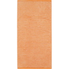 Cawö Home Hand Towels Campus Ringel 955 Mandarin - 33 Hand Towels 50 x 100 cm