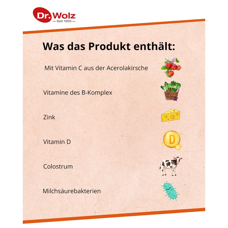 Dr. Wolz KinderImmun* 30 Sticks - Active Complex for Immune