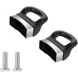 Sndperiexam 2Pcs Black Replacement Handles for Pots, Metal Pressure Pan Handle Ear Replacement Universal Pan Side Handle for Home Kitchen Cookware