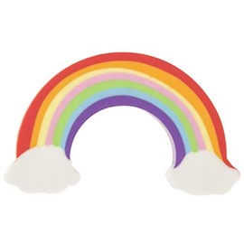 Schnooridoo 12 Erasers Rainbow Souvenir Children's Birthday Posts