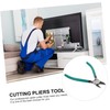 IWOWHERO Precision Side Cutters Sharp Nose Pliers for Electrical Repair