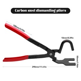 ZHIYUQL® Exhaust Rubber Pliers, 290 mm Exhaust Rubber Release Pliers for Car Exhaust Suspension Removal Pliers Tool