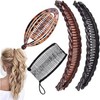 Wimode 4PCS Banana Hair Clip Vintage Clincher Comb Thick Curly