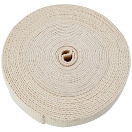 Trimit 10mtr roll of 30mm Ecru Cotton Webbing, Blend