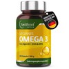 Omega 3 vegan aus Algenöl - 200 Kapseln - Hochdosiert