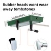 Cemetery Saddle, 2 Pack Headstone Saddles for Headstones fit on