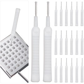 Shower Head Cleaning Brush, Shower Head Cleaner Tool Tiny Anti Clogging Cleaning Brush Shower Head Cleaning Brush for Small Hole Gap Crevice Nozzle