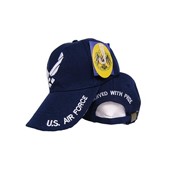 Air Force Wings Served With Pride Retired Blue Hat Ball Cap