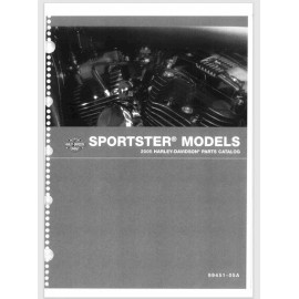 Harley Davidson 2005 Harley Davidson Sportster Parts Manual 99451-05A 130 pages