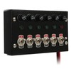 Marine Boat Rocker Switch Panel DC12 to 24V 6 Gang