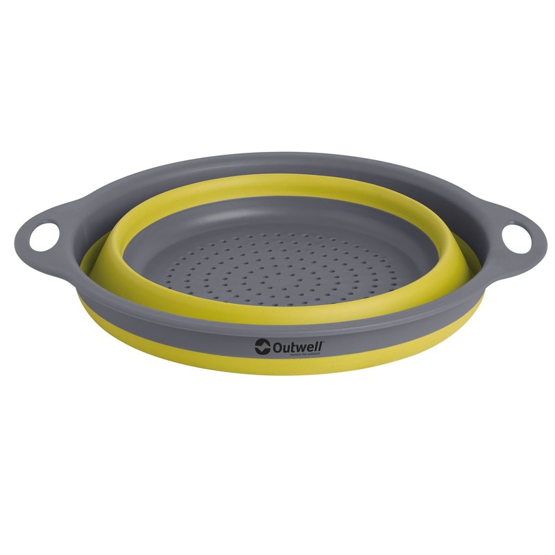 Outwell Unisex's Collaps Colander-Yellow, 9 X 24 cm