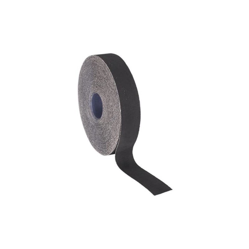 Sealey ER255080 Emery Roll Blue Twill 25mm x 50mtr 80Grit