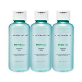 Bring Green Moisture Toner Bamboo Bamboo Hyalu Toner 250ml 3pcs / 브링그린 수분 토너 대나무 뱀부 히알루 토너 250ml 3개