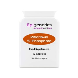 Riboflavin-5-Phosphate | Vitamin B2 R5P 25mg | 60 Vegan Friendly Capsules UK Made | 1 Capsule Daily (High Strength)