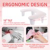 Professional Nail Tech Hand Rest - U-shaped Manicure Arm Cushion,