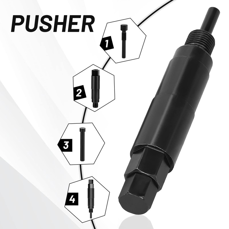 Endxedo 65700 - Extractor de bujías rotas, herramienta de extracción