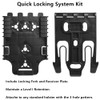 Quick Locking System Kit Included QLS Fork and Plate with
