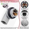 Svicari 2PCS Side Marker Light Bulb Socket Holder Compatible with