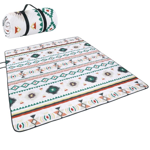 HiiARug Outdoor Picnic Blankets for Outdoor Use 80"x80" Large Camping