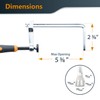 POWERTEC 110" Track Saw Guide Kit for DeWalt, Includes 2PK